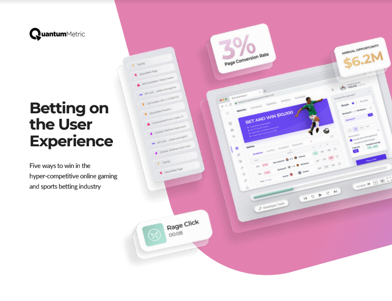 Betting on the User Experience
