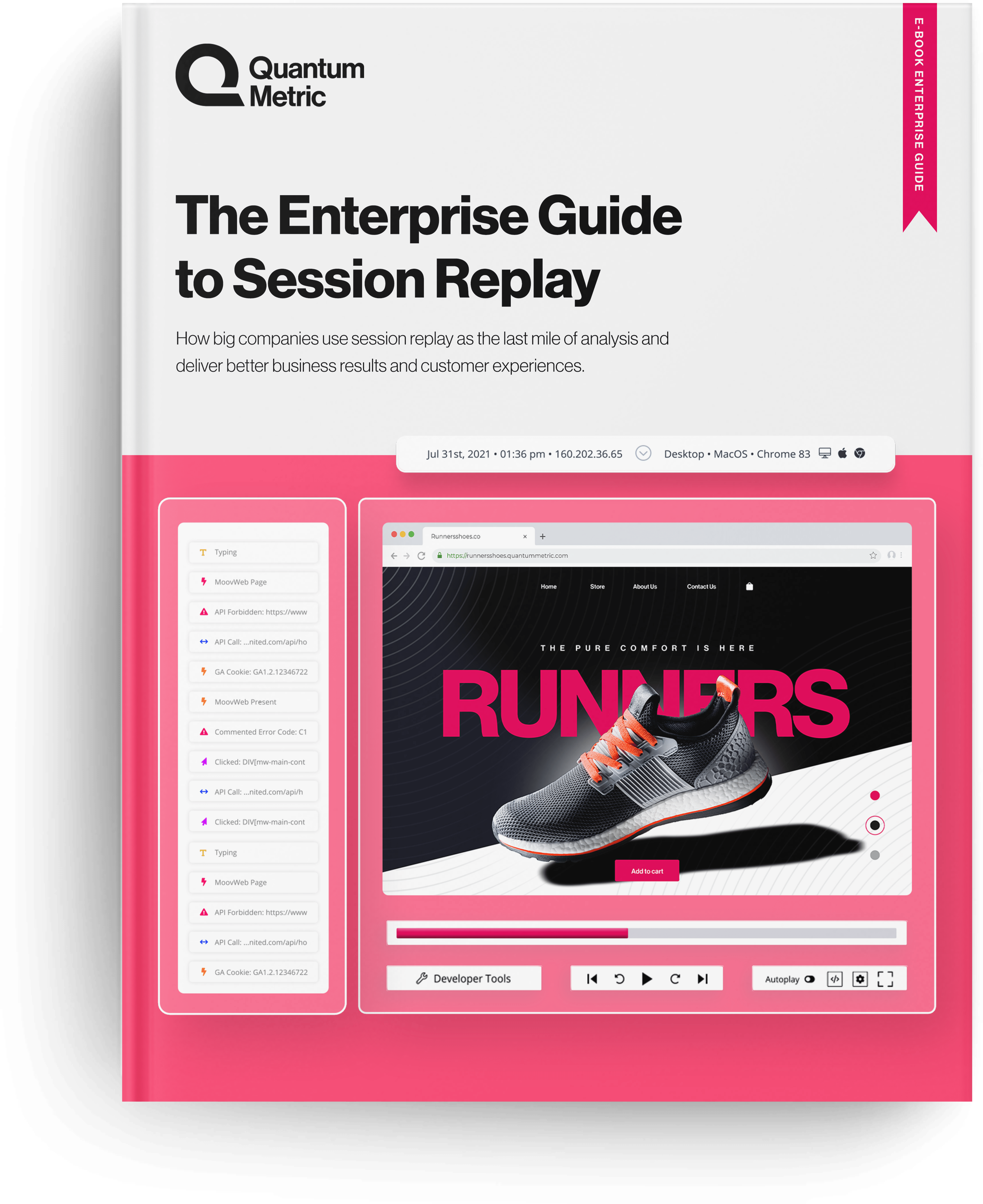 The Enterprise Guide to Session Replay eBook cover