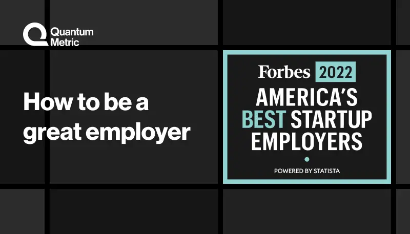 How to be a great employer.